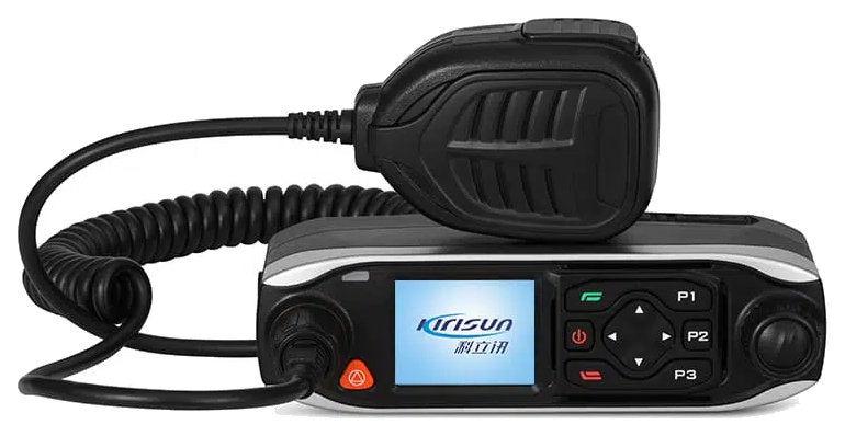Kirisun M50 vehicle radio with fist microphone